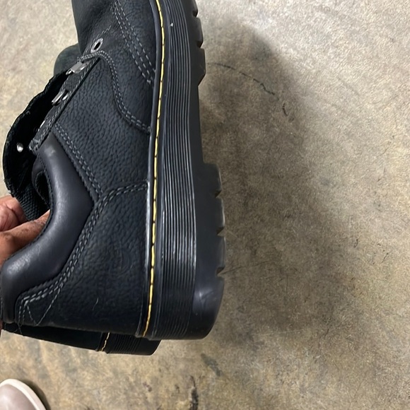 Dr. Martens Black Oxfords Sleek Minimalist Design - Picture 3 of 8